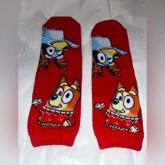 Bluey and Bingo Cartoon Character Socks - Picture 3 of 5